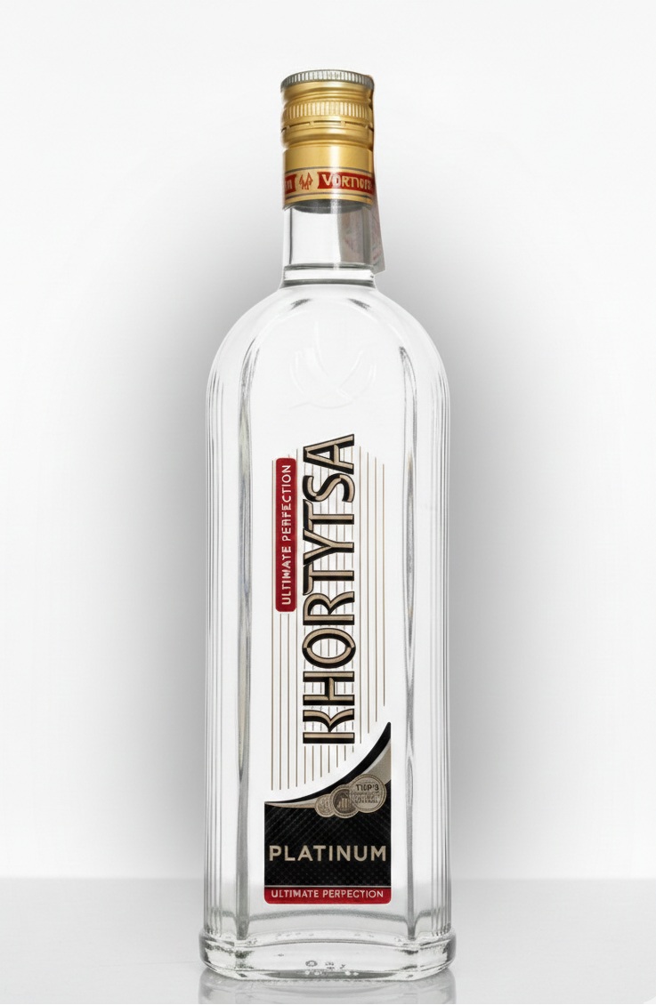 161 Vodka Khortytsa „Platinum“, 40 %, 0,7 L - Obrázek 1