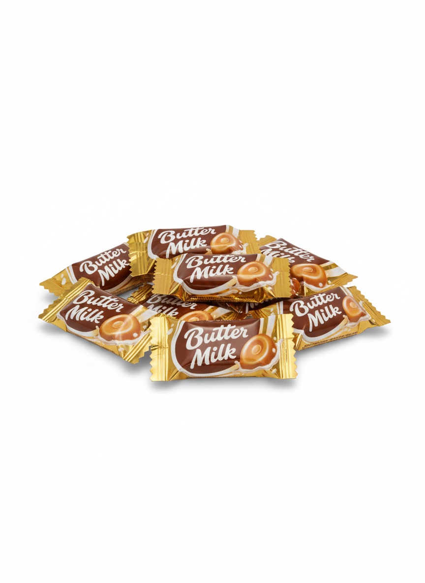 butter milk Karamel „ROSHEN BUTTER-MILK“, 1kg - Obrázek 1