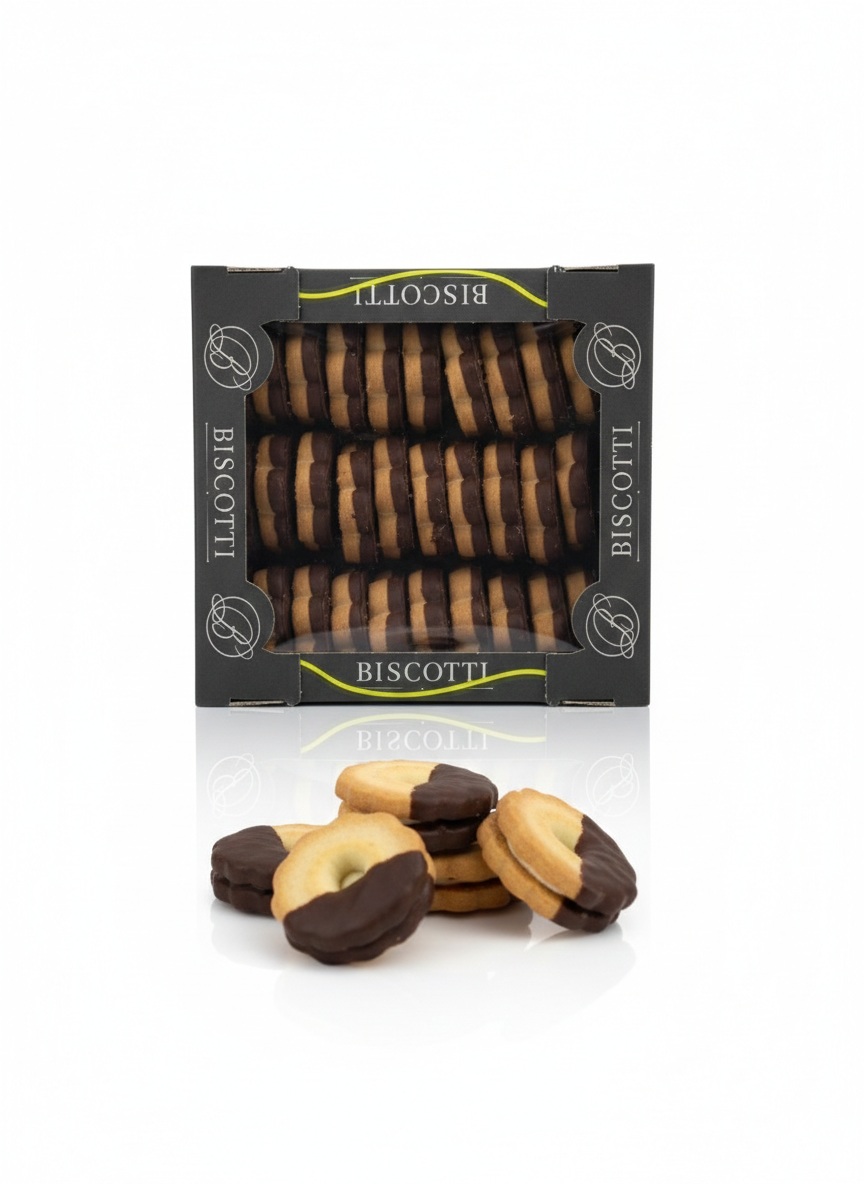 canestrelli Křehké máslové sušenky „Canestrelli“ 550g - Obrázek 1