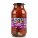 Nakládaná rajčata s česnekem, 1850g