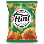 Suchary pšenično-žitné s příchutí červeného kaviáru FLINT, 70g