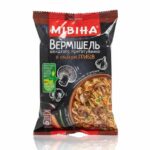 Mivina Rychlé nudle – Houby se zeleninou a bylinkami (nepálivé) 59,2 g