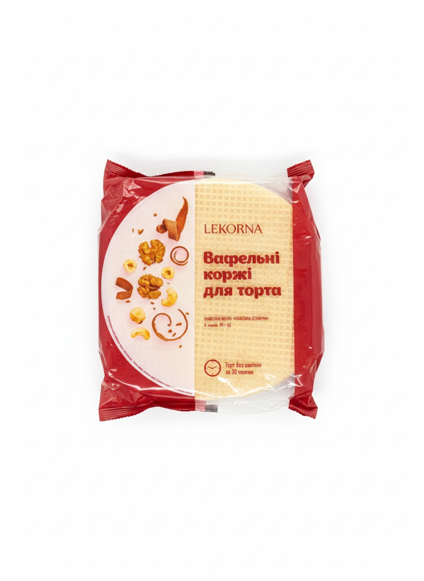 klassika lekorna Oplatkové korpusy na dort klasické Lekorna, 90 g - Obrázek 1