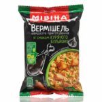 Mivina Rychlé nudle – Kuřecí vývar se zeleninou (nepálivé) 59,2 g