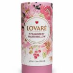 Zelený čaj „Strawberry Marshmallow“ Lovaré, 80 g