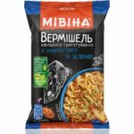 Mivina Rychlé nudle – Sýr se zeleninou a bylinkami (nepálivé) 59,2 g