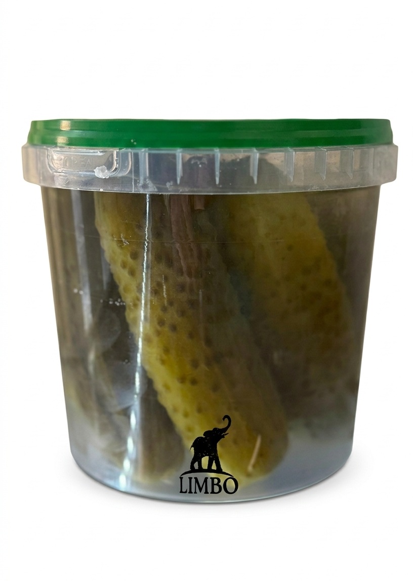 210 KVAŠENÉ OKURKY značky "LIMBO", 500 g - Obrázek 1
