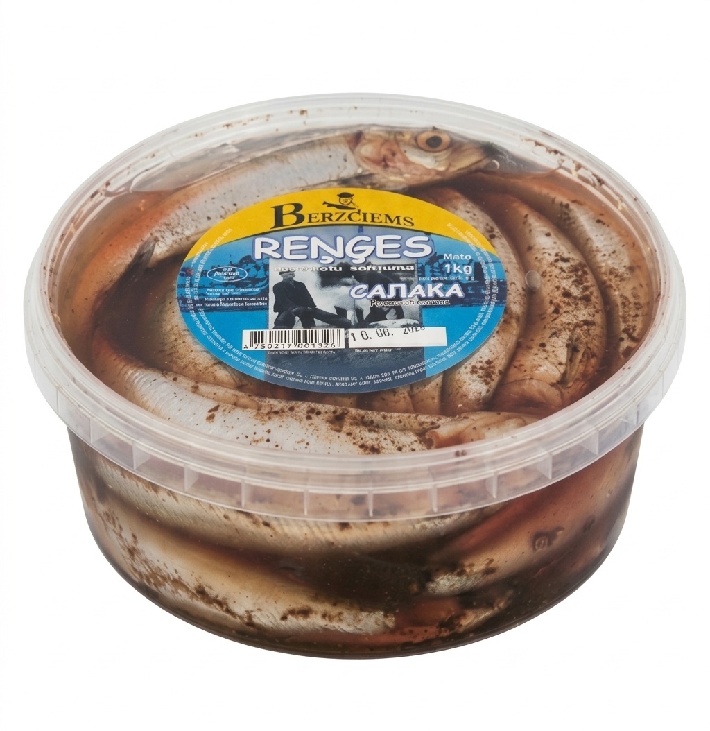 211 SALAKA – SLEDĚ BALTSKÉ JEMNĚ SOLENÉ S KOŘENÍM, 1 kg - Obrázek 1