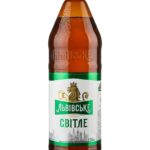 Lvivske Svitle – Světlé pasterizované pivo, 2,35 L