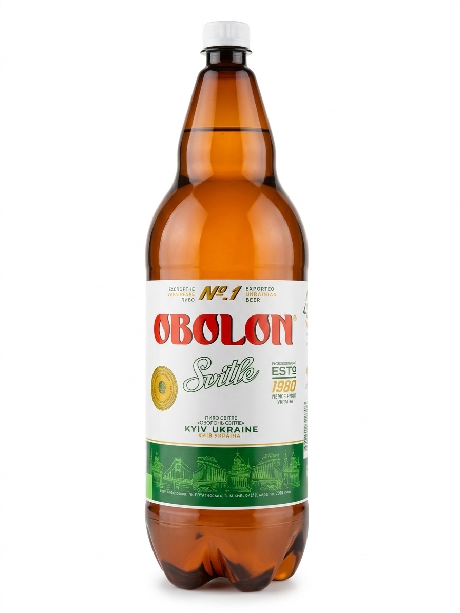 248 Obolon Svitle – Světlý pasterizovaný ležák, 2L - Obrázek 1
