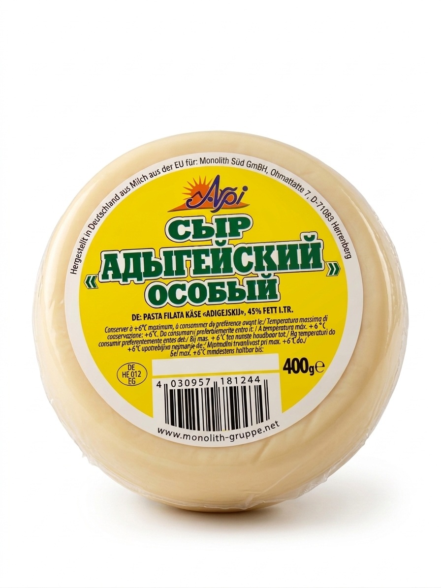 296 Adygejský sýr „Osobyj“, 400 g - Obrázek 1